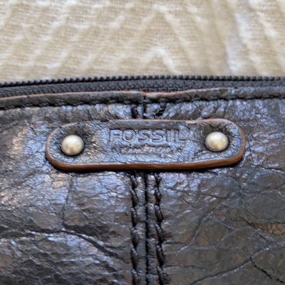 π€ Fossil wristlet, classic black, genuine leather - Picture 11 of 12